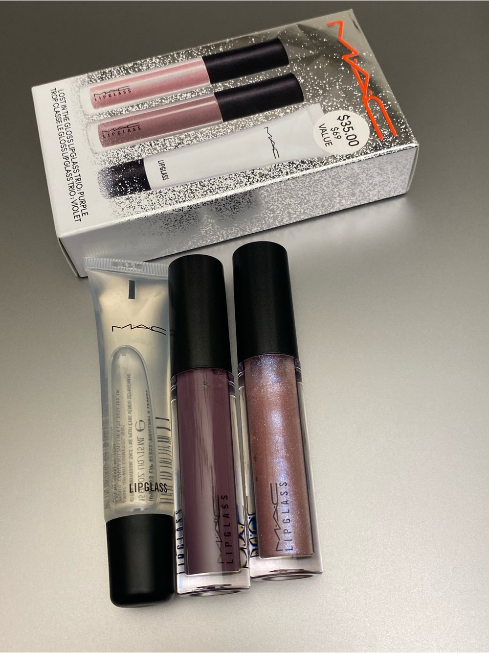 MAC Lost in the Gloss Lipglass Trio: Purple - Picture 3 of 6